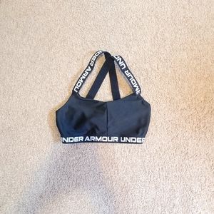 Sports Bra, Under Armour, XS/S, black